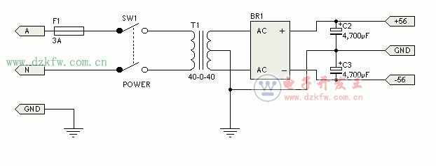 簡單音頻功放電路原理圖大全(六款簡單音頻功放電路設計原理圖詳解)