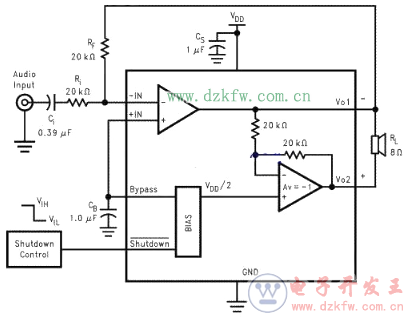 簡單音頻功放電路原理圖大全(六款簡單音頻功放電路設計原理圖詳解)